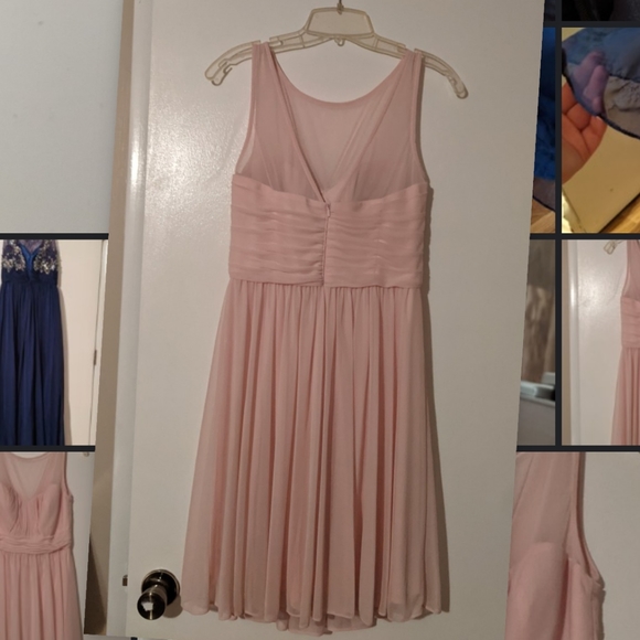 Pink Bridesmaids Dress - Picture 2 of 3